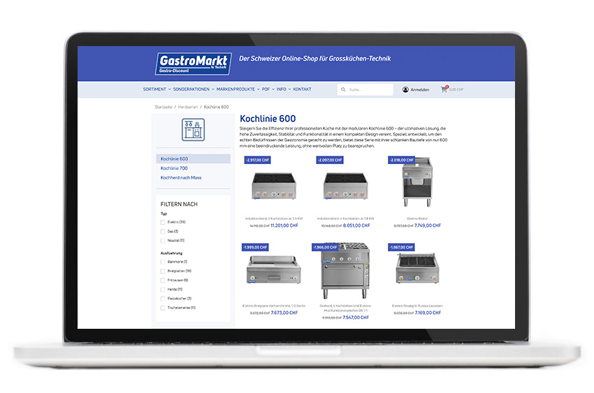 E-Commerce beeli communication Online-Shop