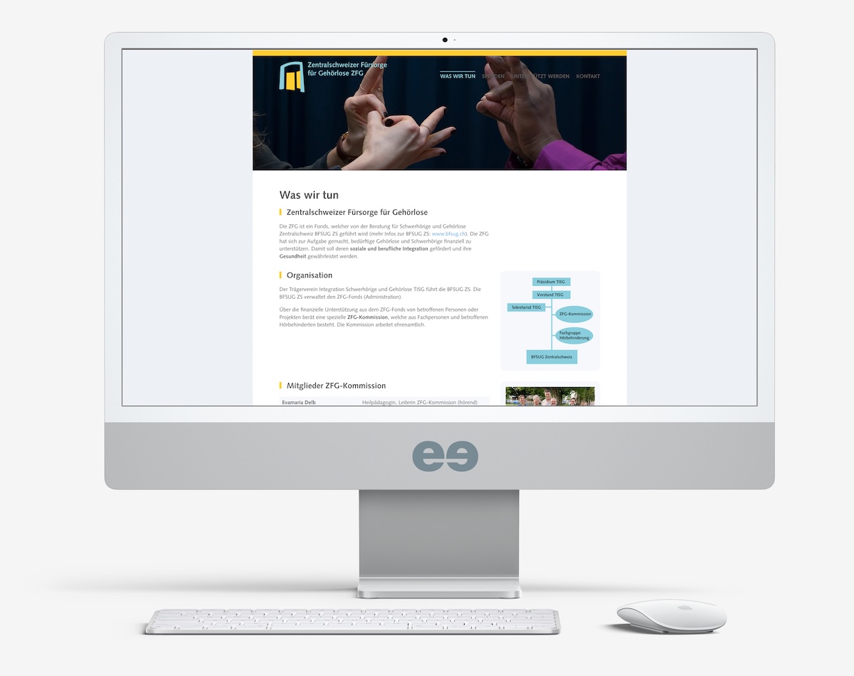 ZFG - Zentralschweizer Fürsorge für Gehörlose